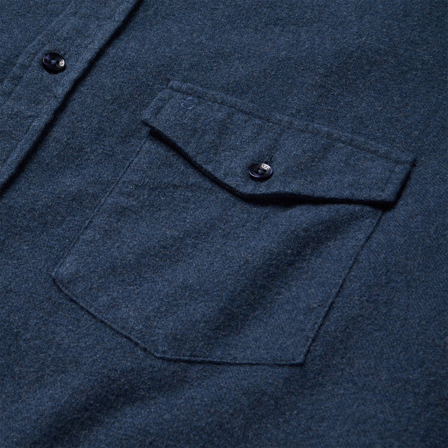 Heathered Flannel ButtonDown Shirt Men
