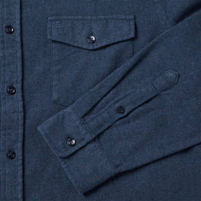 Heathered Flannel ButtonDown Shirt Men