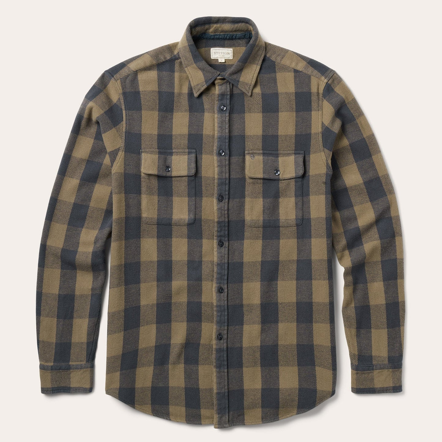 Buffalo Check Flannel Shirt Men