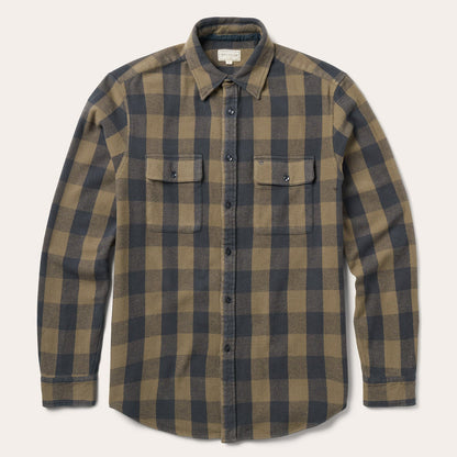 Buffalo Check Flannel Shirt Men