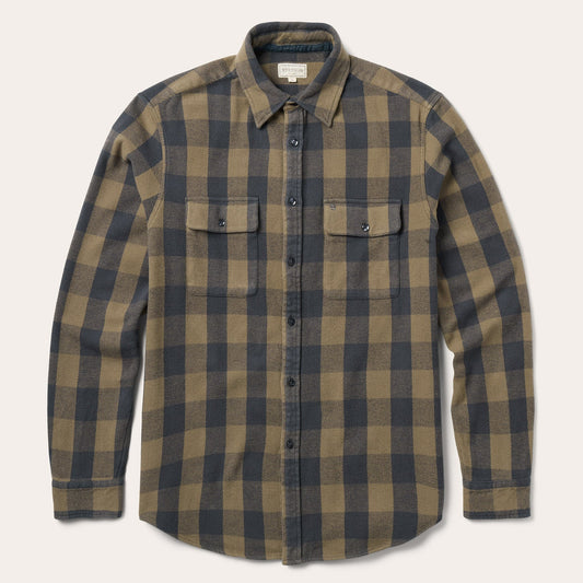 Buffalo Check Flannel Shirt Men