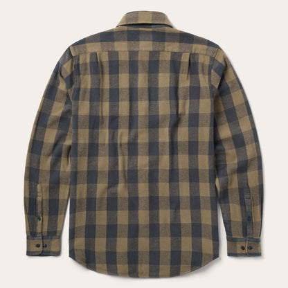 Buffalo Check Flannel Shirt Men