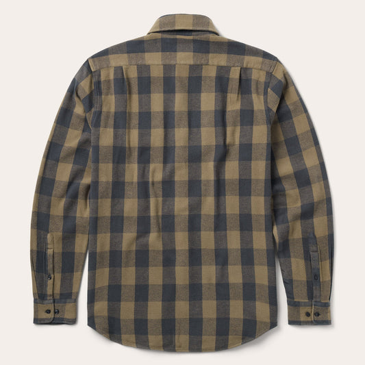 Buffalo Check Flannel Shirt Men