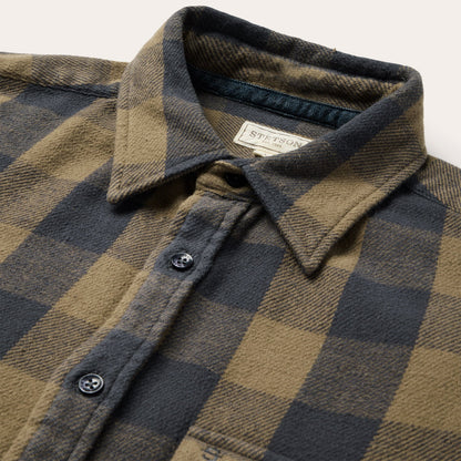 Buffalo Check Flannel Shirt Men