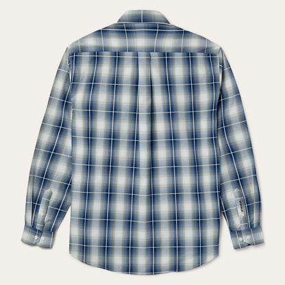 Crystal Plaid Button Down Shirt Men