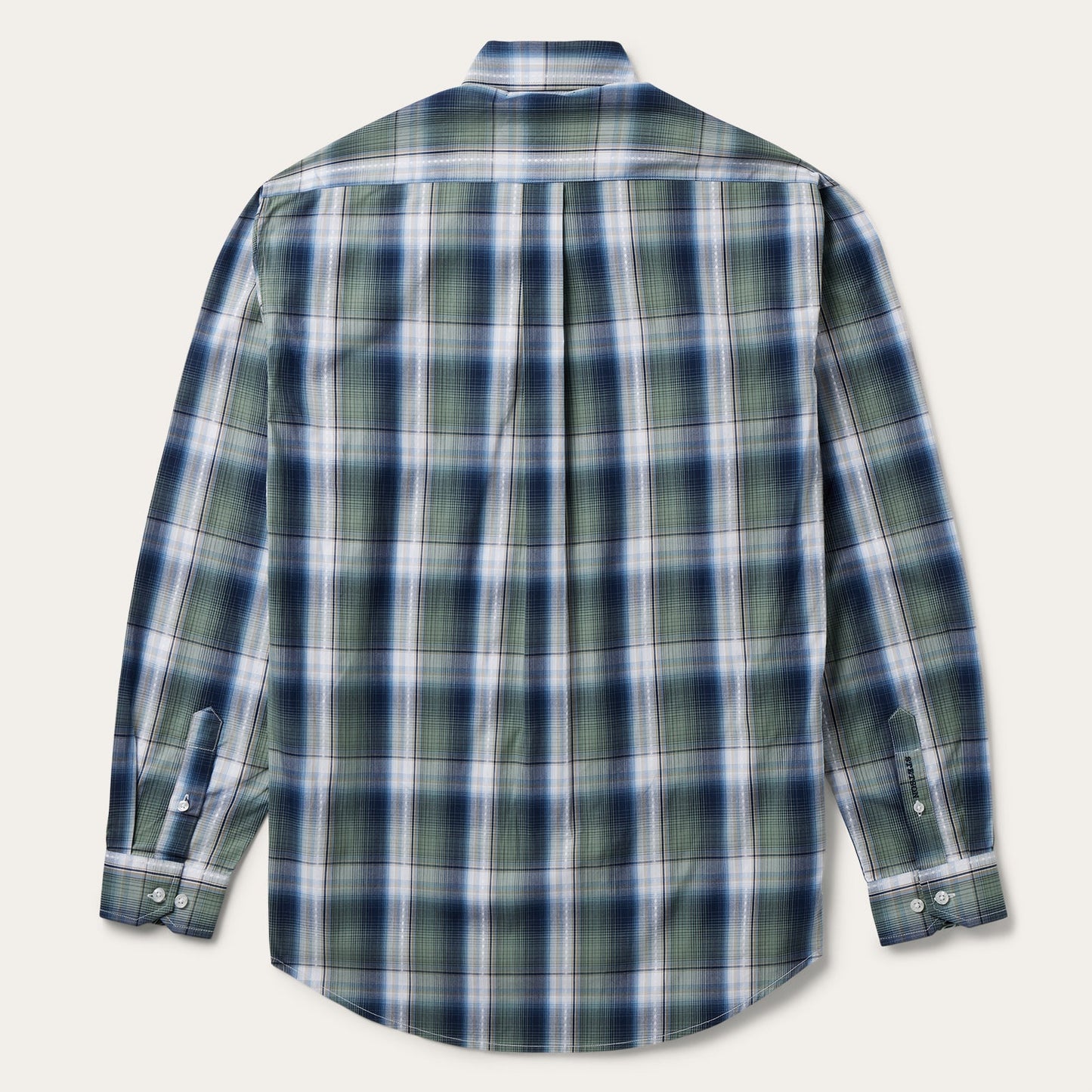 Lucky Diamond Plaid Button Front Shirt Men