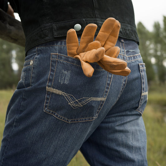 1312 Fit Jeans With Back Pocket Detail