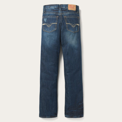 1312 Fit Jeans With Back Pocket Detail
