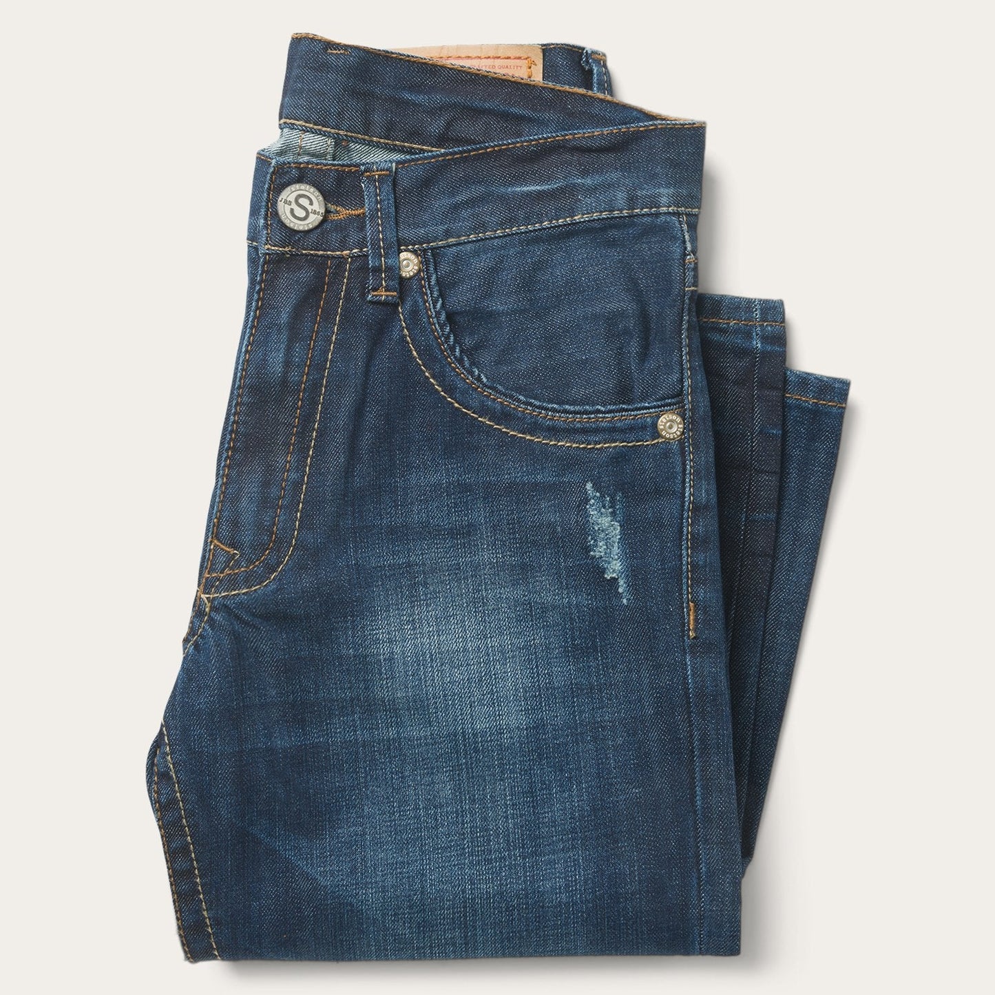 1312 Fit Jeans With Back Pocket Detail