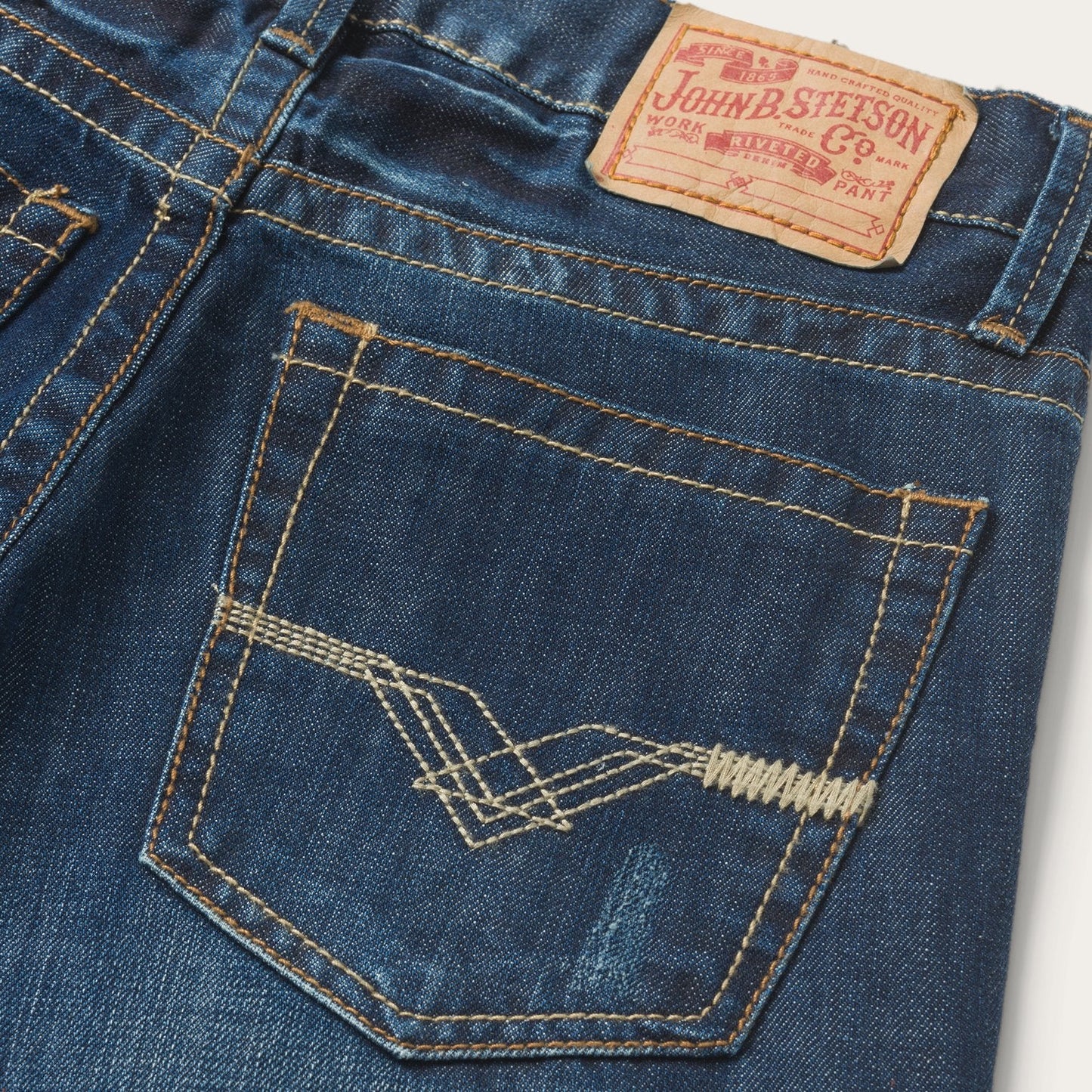 1312 Fit Jeans With Back Pocket Detail