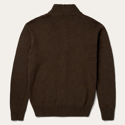 Ombre Border Stripe Cardigan Mens