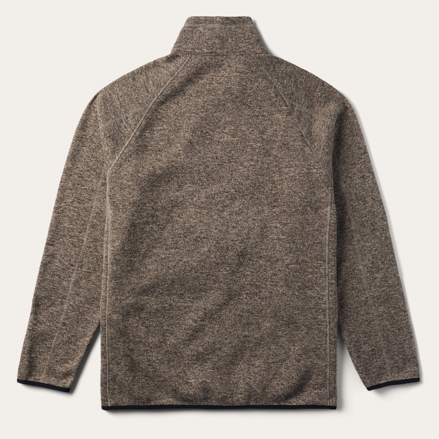 Tan Bonded Knit Sweater Mens
