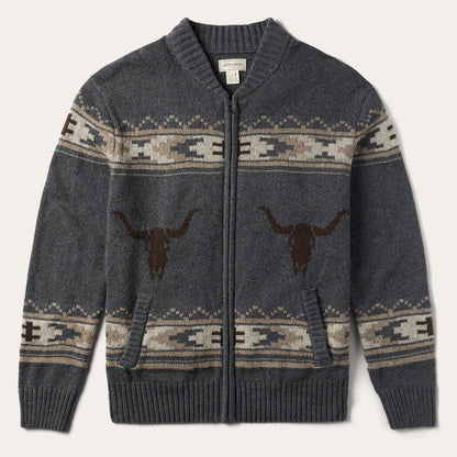 Longhorn Cardigan Mens