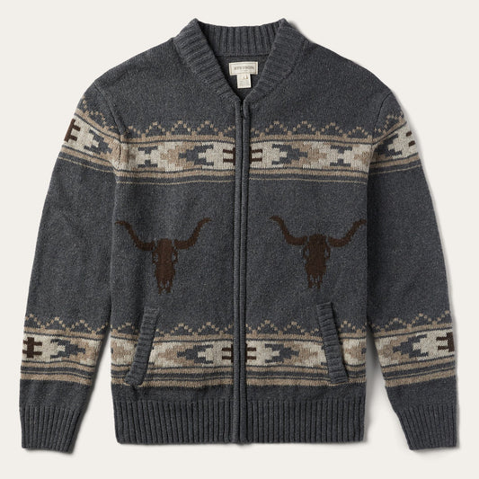 Longhorn Cardigan Mens