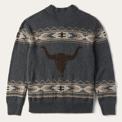 Longhorn Cardigan Mens