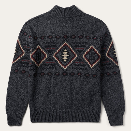 Horizontal Aztec Cardigan Mens