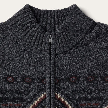 Horizontal Aztec Cardigan Mens