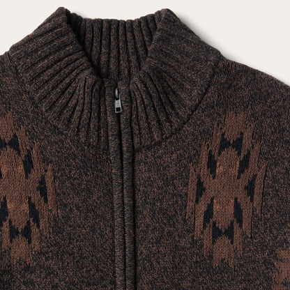 Vertical Aztec Cardigan Mens