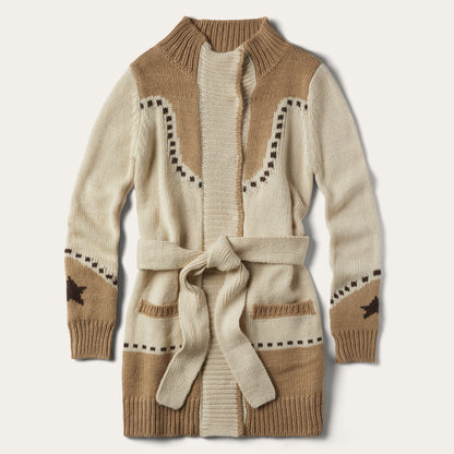 Horseshoe & Star Belted Cardigan Women