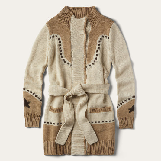 Horseshoe & Star Belted Cardigan Women