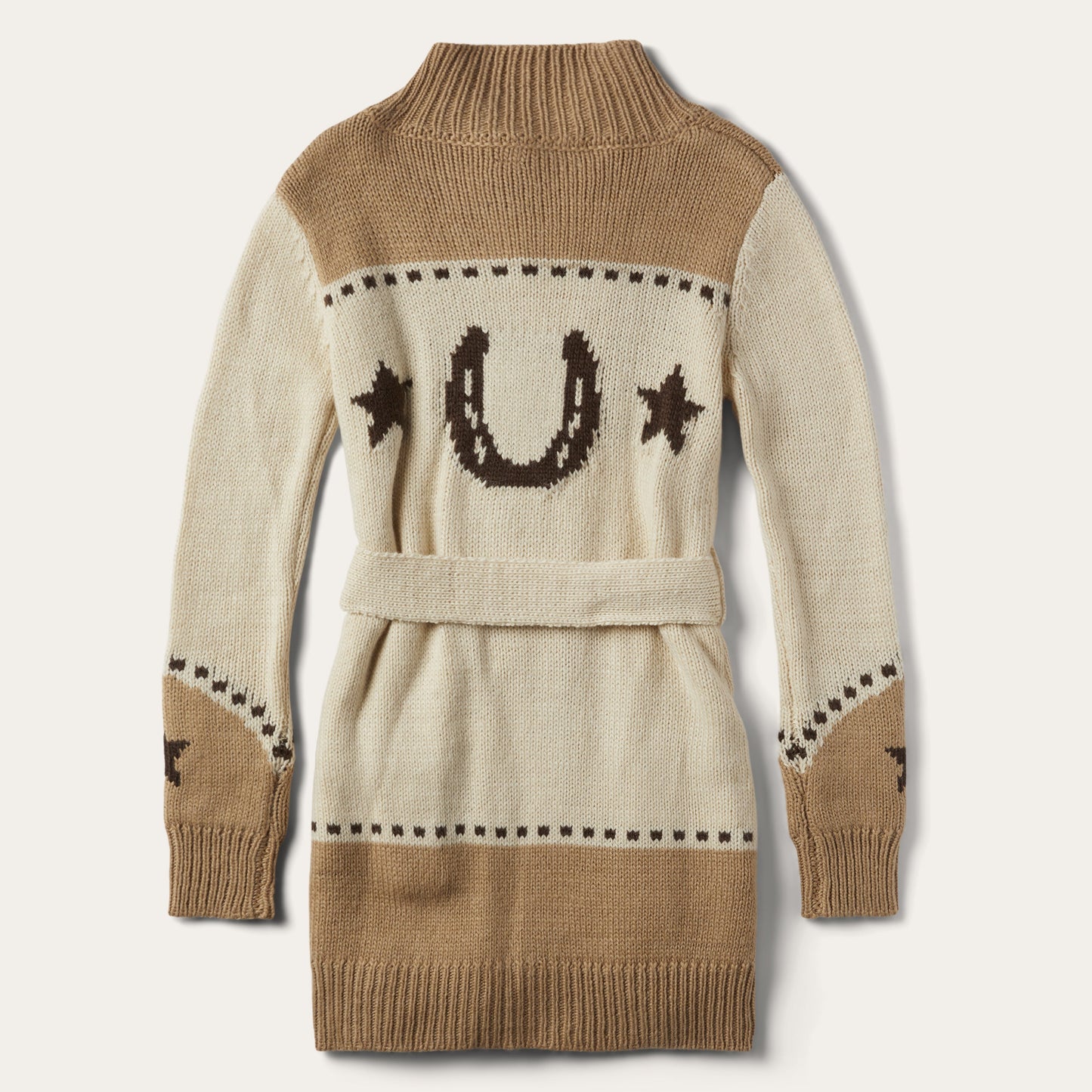 Horseshoe & Star Belted Cardigan Women