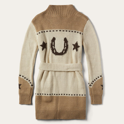 Horseshoe & Star Belted Cardigan Women