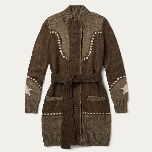 Steer & Star Belted Cardigan Women