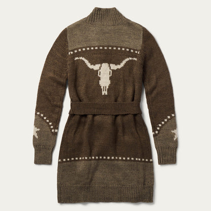 Steer & Star Belted Cardigan Women