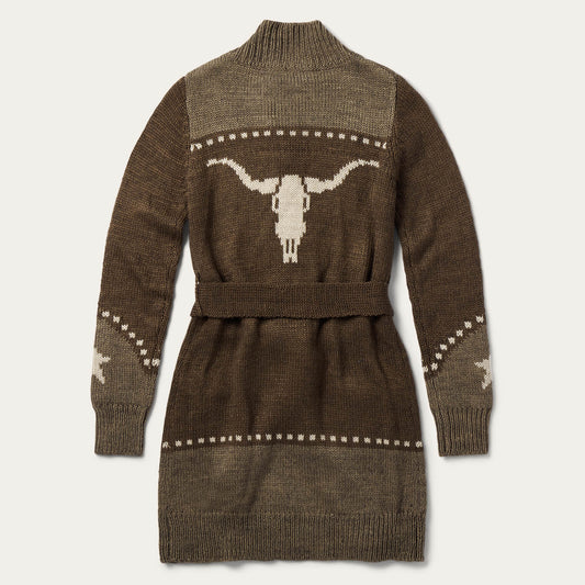 Steer & Star Belted Cardigan Women