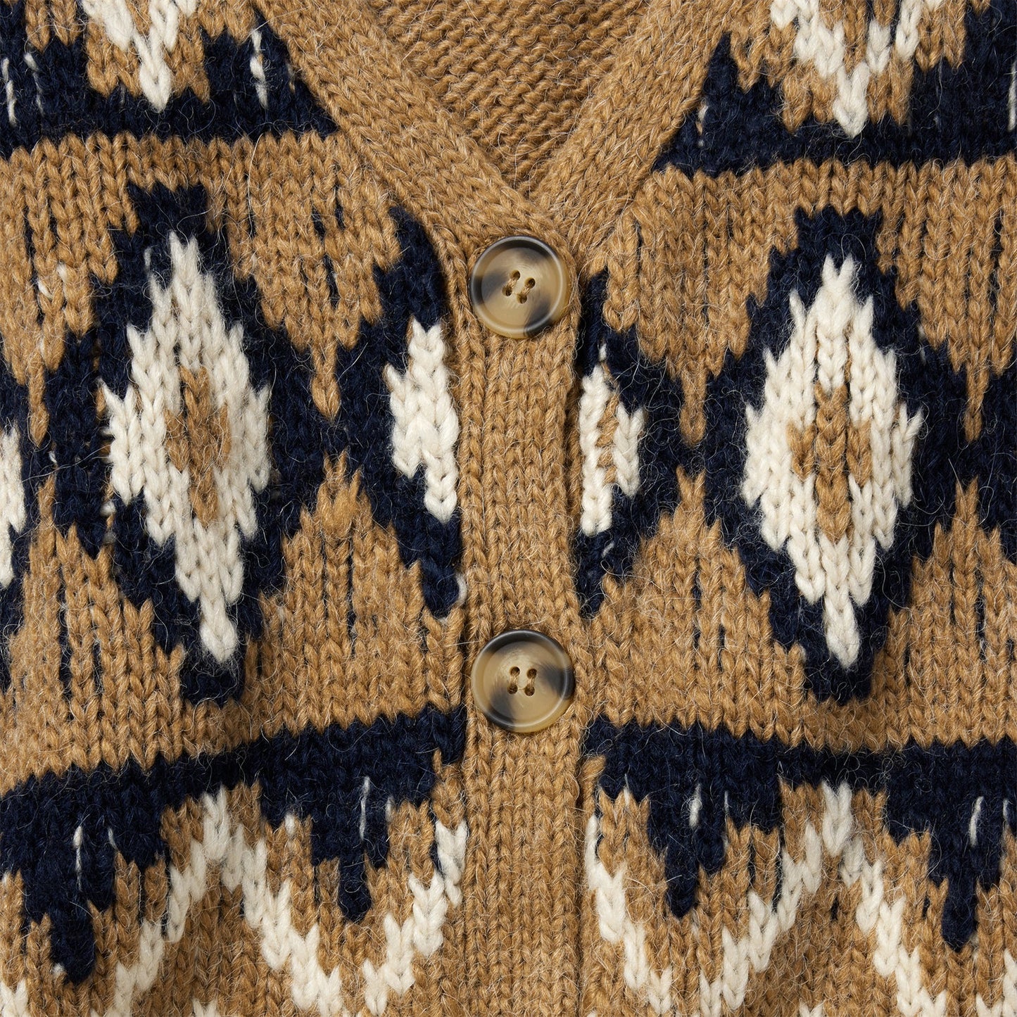 Gold Aztec Cardigan Women