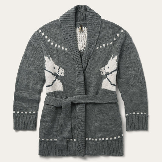 Horse Head Cardigan Sweater Women