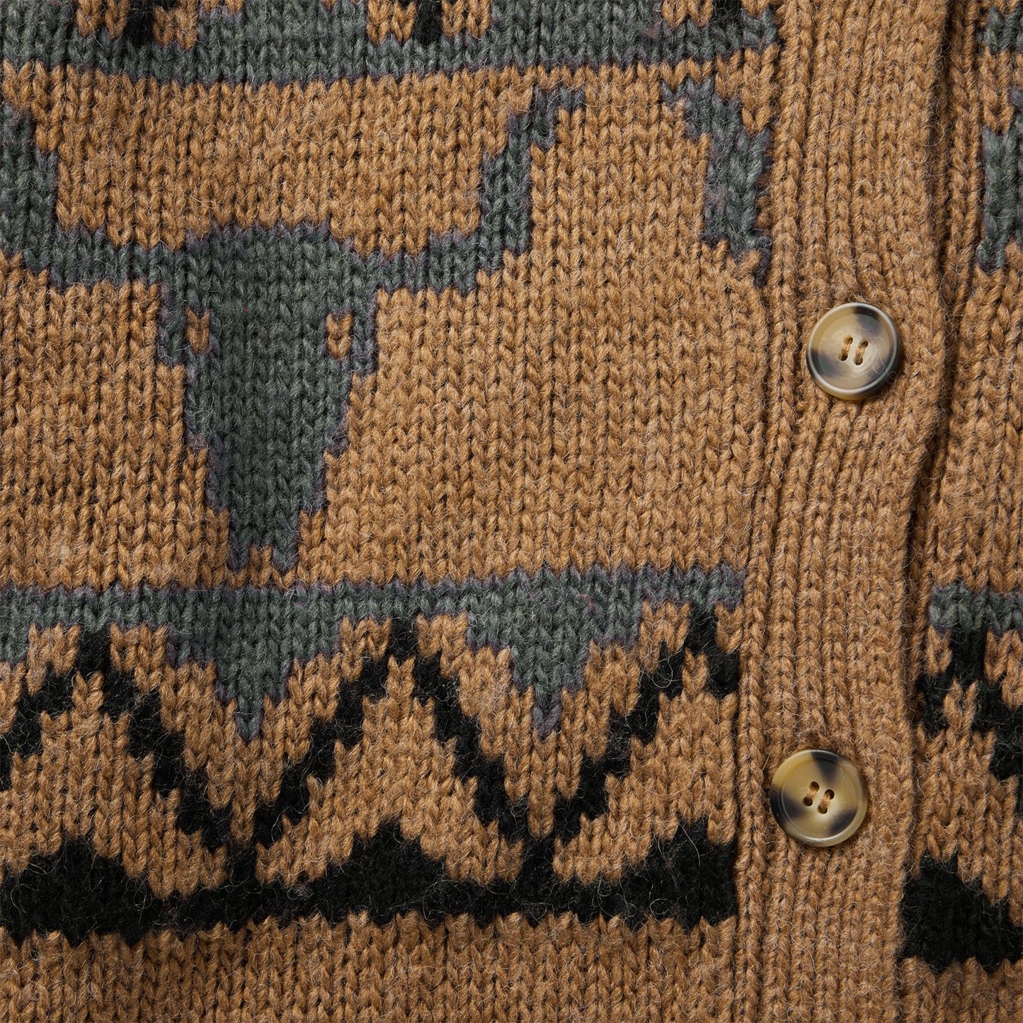 Steer Head Cropped Cardigan Women