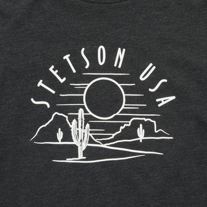 Cactus And Sunset Graphic Tee Women