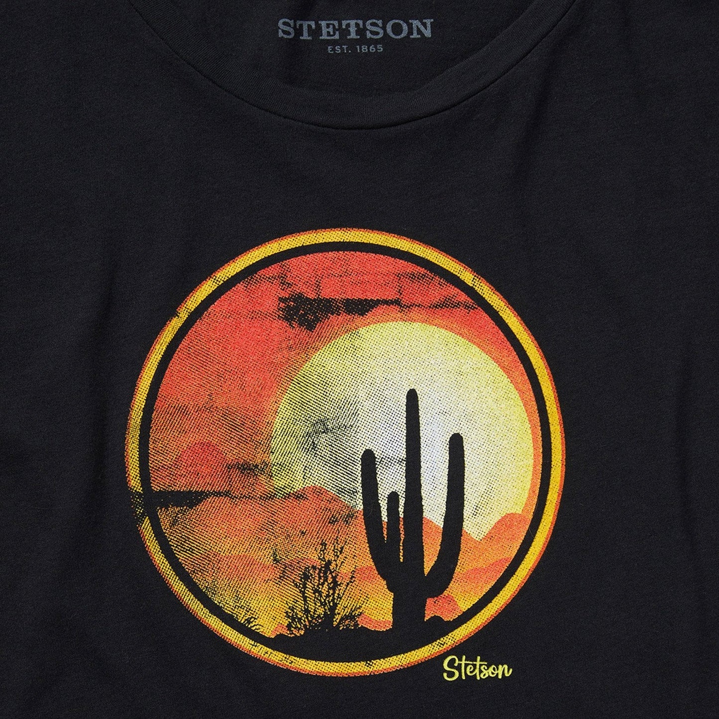 Sunset Saguaro Graphic Tee Women