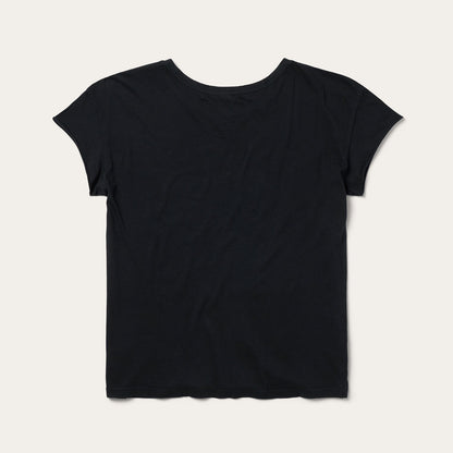 Bucking Cowboy Graphic Tee Women