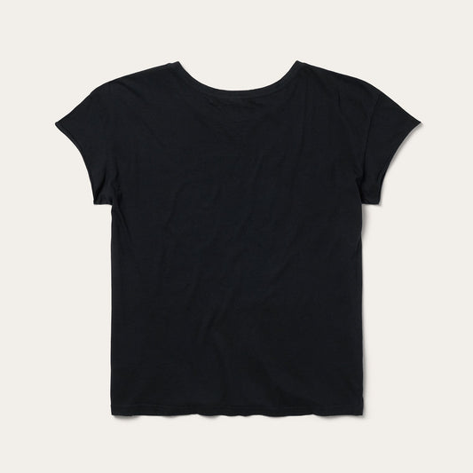 Bucking Cowboy Graphic Tee Women