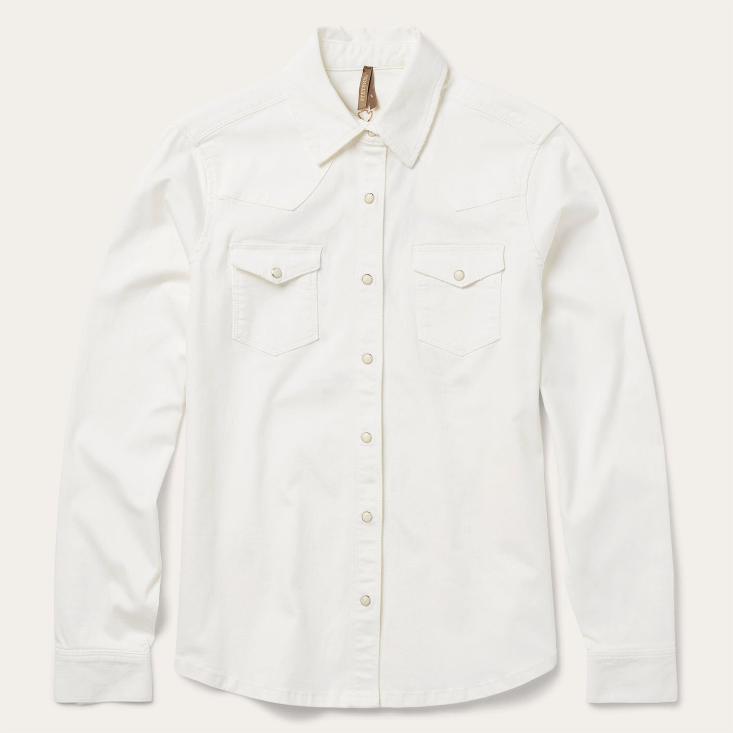 Western Embroidered Denim Shirt Women