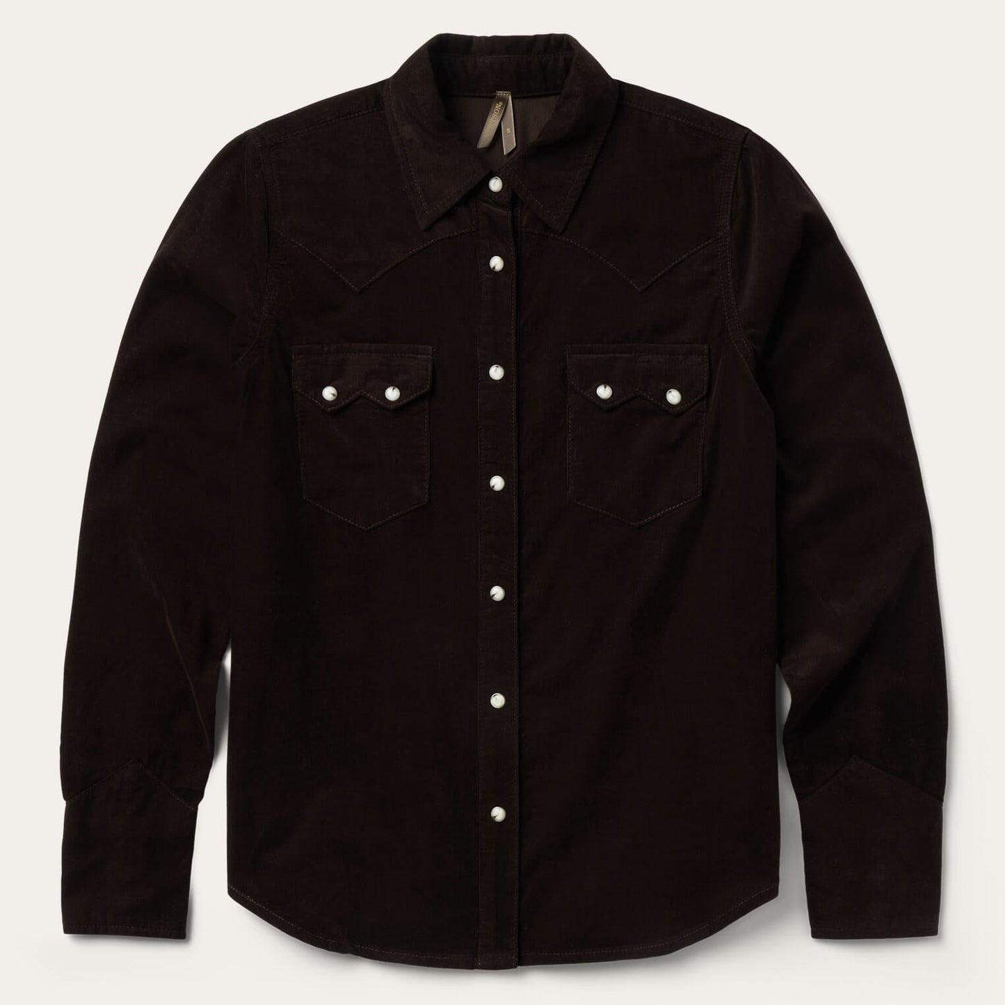 Corduroy Denim Western Shirt Women
