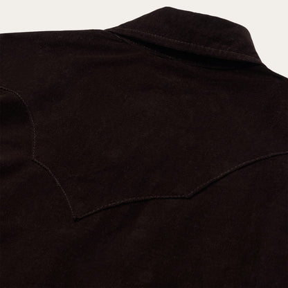 Corduroy Denim Western Shirt Women