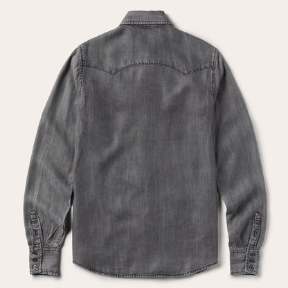 Boyfriend Fit Denim Shirt Women