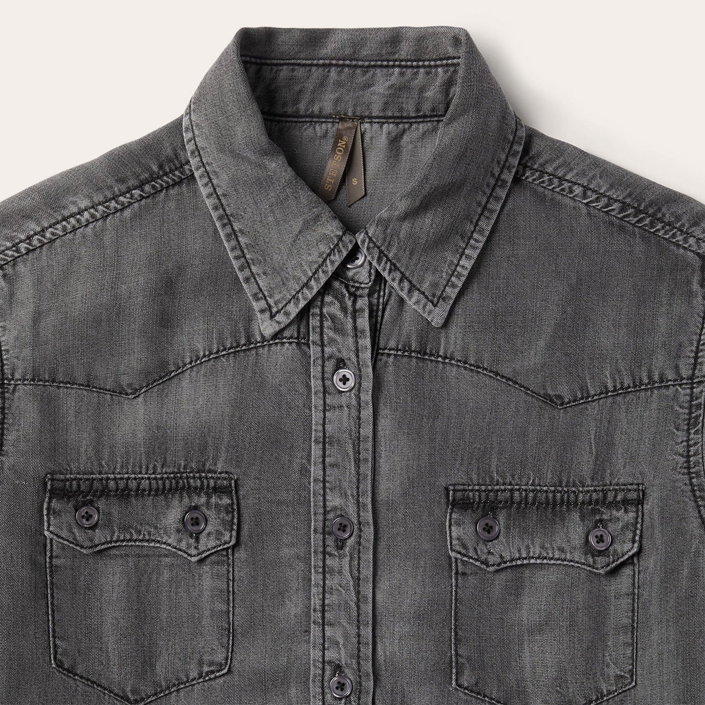 Boyfriend Fit Denim Shirt Women