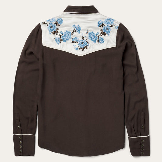Embroidered Western Shirt Women