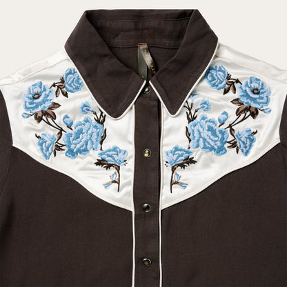 Embroidered Western Shirt Women