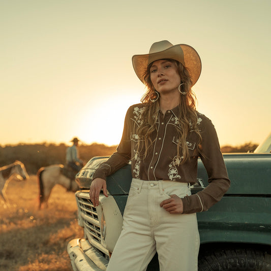 Classic Western Snap Shirt Women