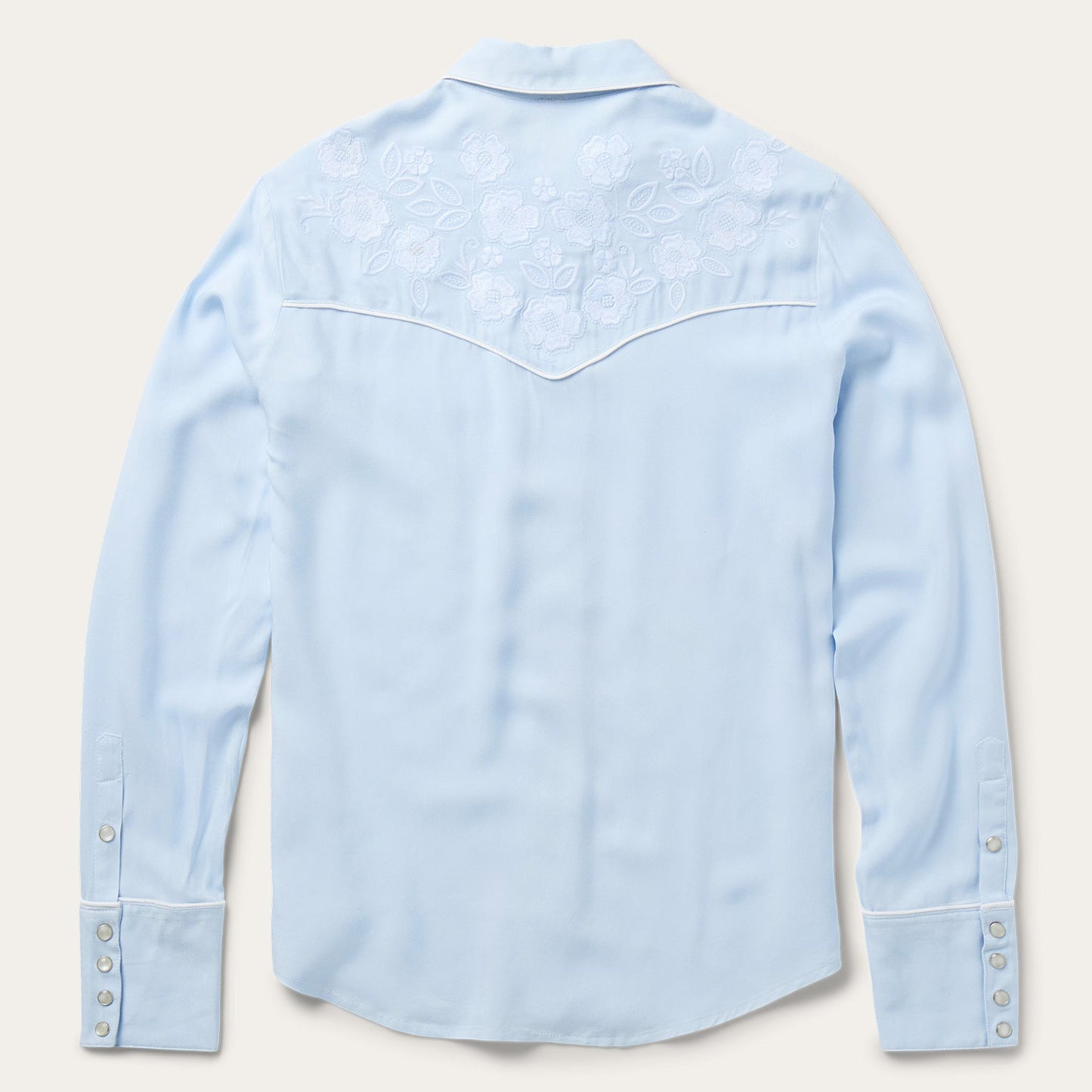 Embroidered Retro Western Shirt Women
