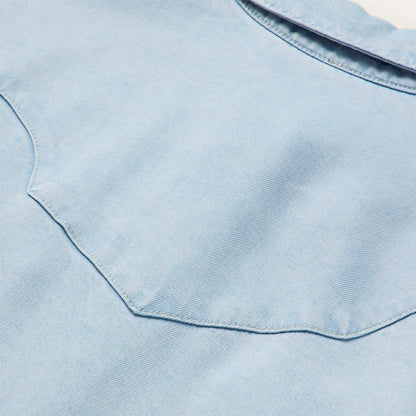 Arrow Pocket Denim Shirt Women