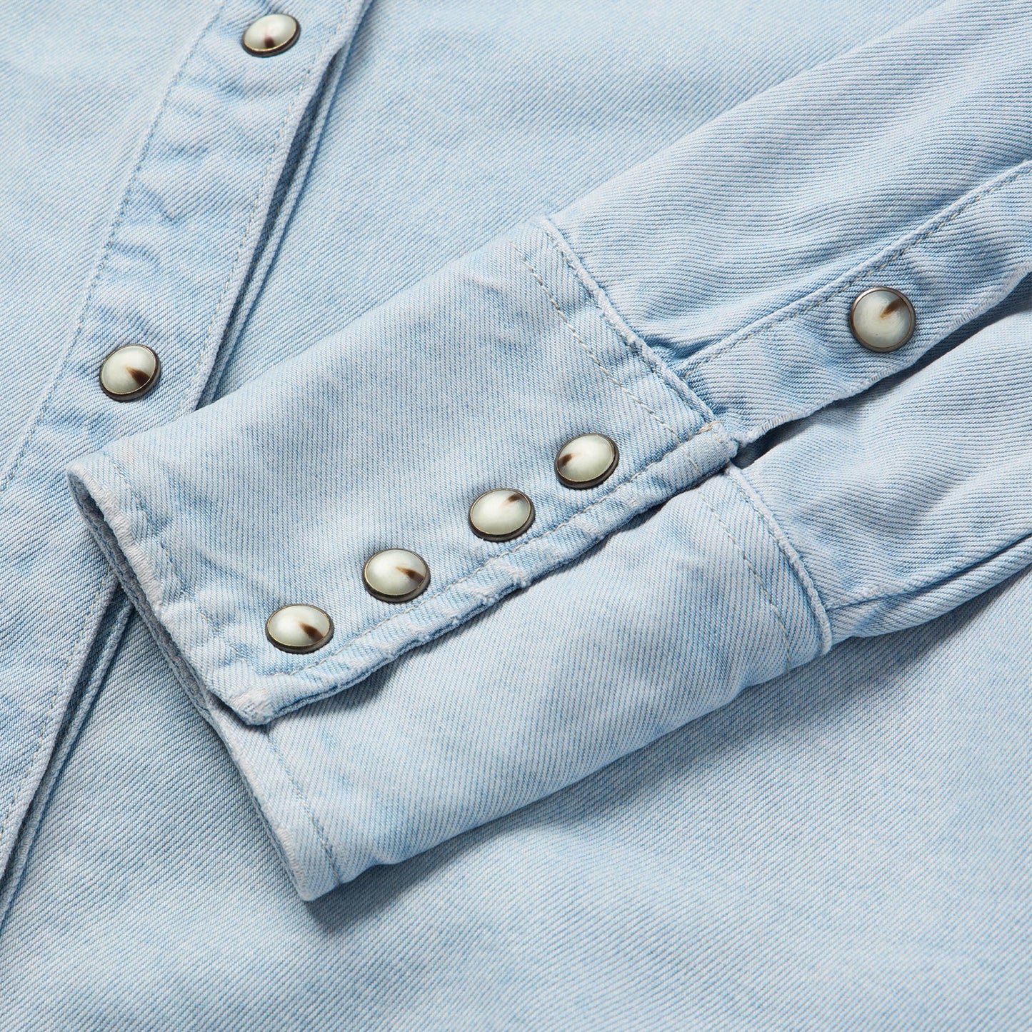 Arrow Pocket Denim Shirt Women