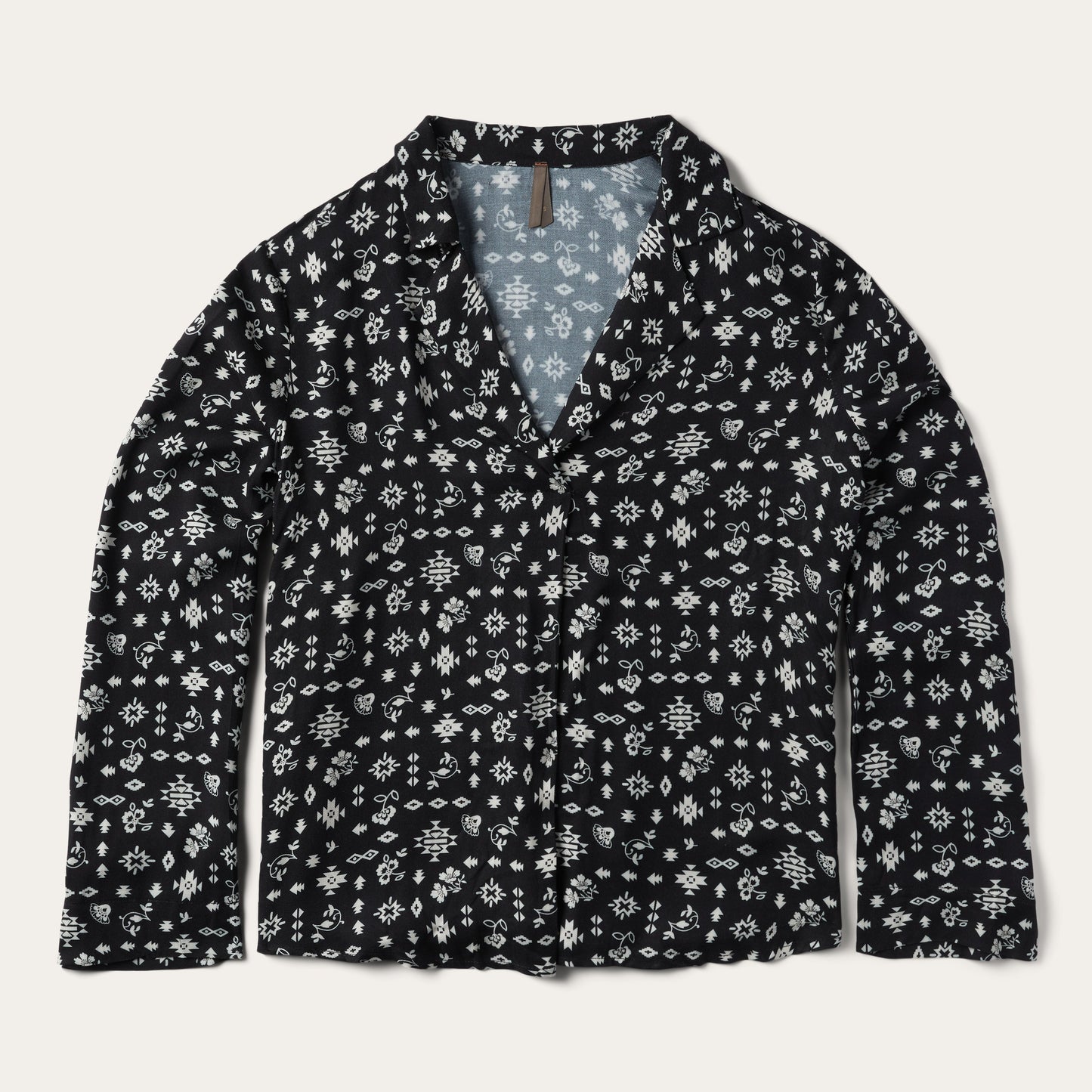 Southwestern Ditzy Print Blouse Women