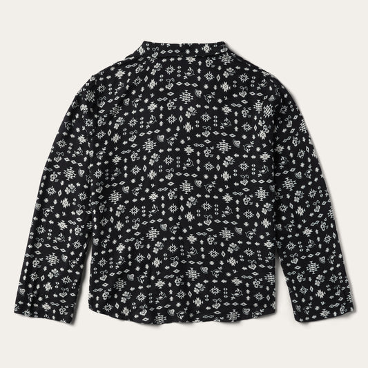 Southwestern Ditzy Print Blouse Women