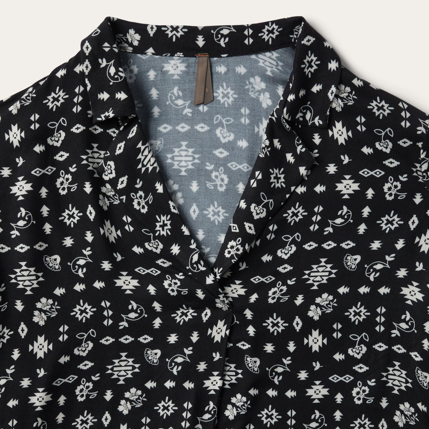 Southwestern Ditzy Print Blouse Women